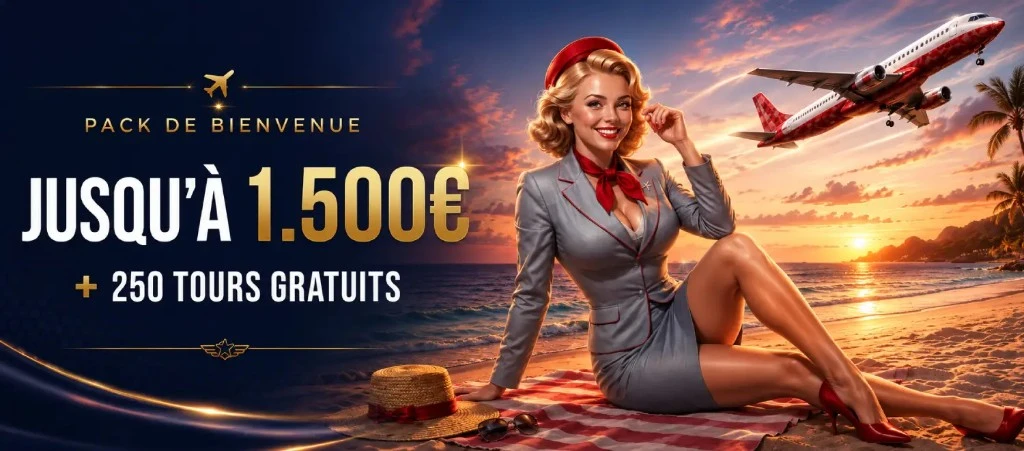 WinAirlines Casino Bonus : 1 500 € + 250 tours gratuits